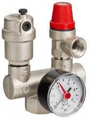 Группа безопасности котла компактная Valtec