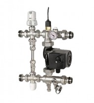 Насосно-смесительный узел ICMA с насосом Grundfos 25-65